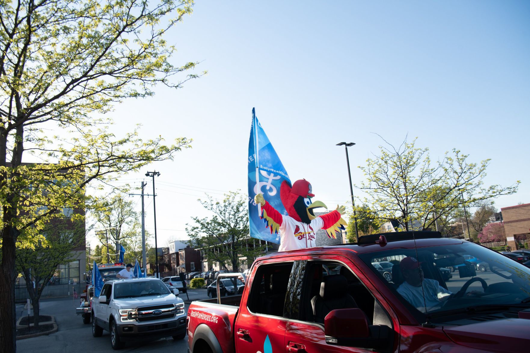 Rise Up for Heroes 'CAREavan'